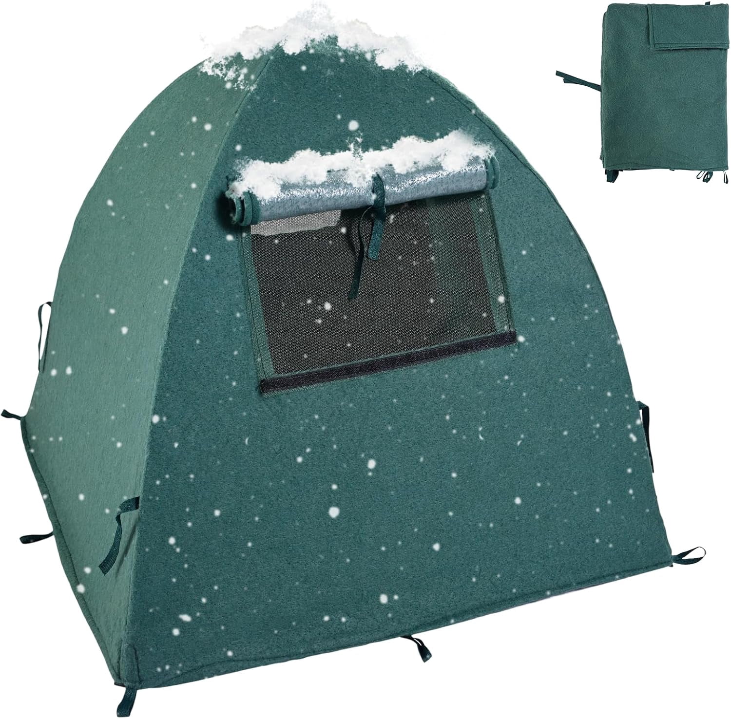 Plant Cover Freeze Protection Blanket, 36''x36''x38'' Outdoor Garden ...