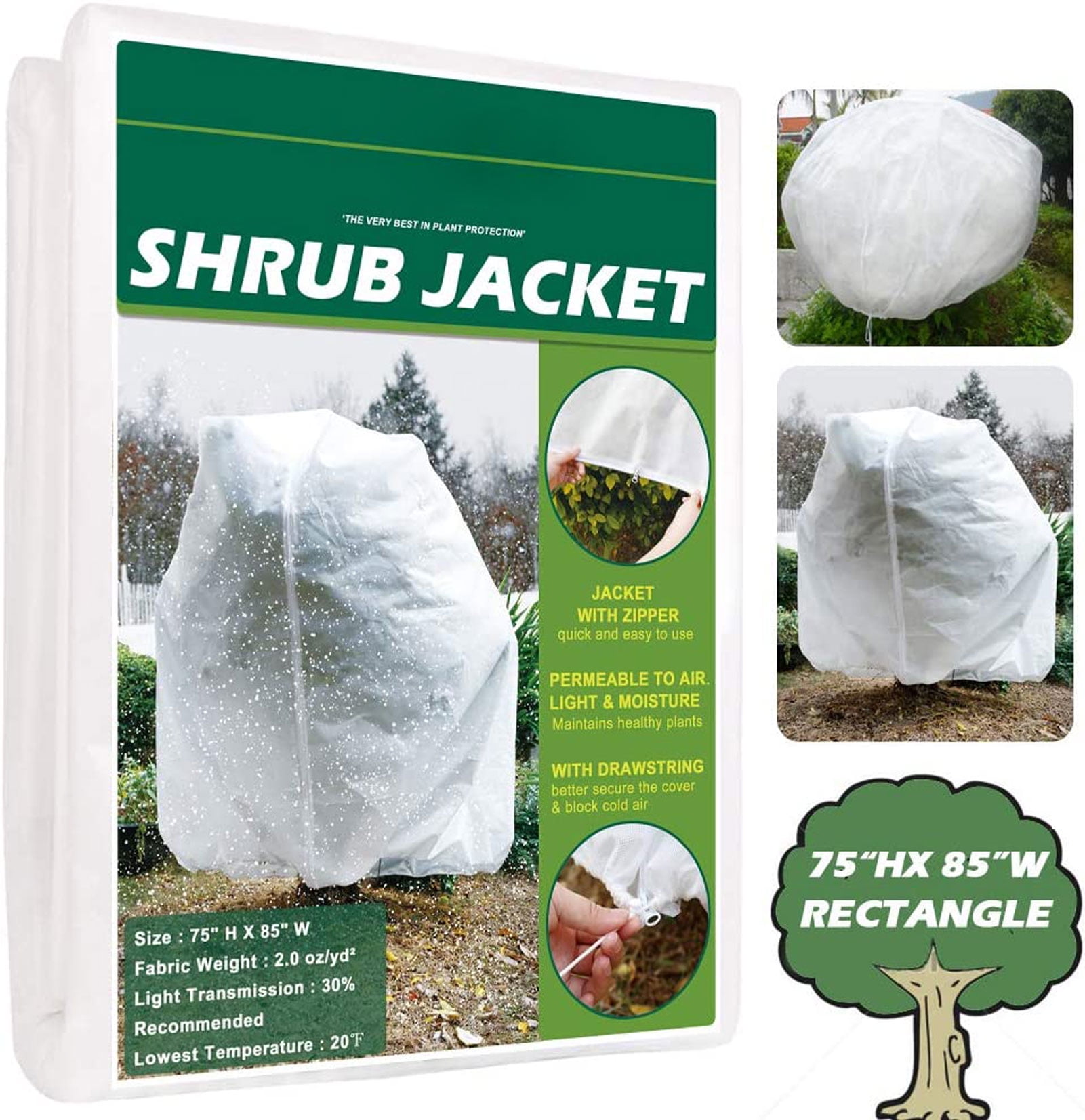 Plant Cover Freeze Protection Frost Blanket for Pl