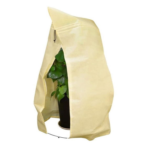 Plant Cover Freeze Protection Large Plant Frost Protector With Zipper Drawstring Outdoor Patio Winter Plant Cover