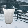 thumbnail image 1 of Plant Covers Freeze Protection, 1 Pack 47x32in White Frost Cloths Blankets with Drawstring Reusable Plant Covers,Frost Cloth Cold Freeze Protection Cover Bags Tree Freeze Blanket for Outdoor Plants, 1 of 6
