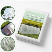 Maphissus 13 x 10 ft Plant Cover Frost Cloth ,Floating Row Cover for Freeze Protection in Winter Cold, Gardening Down