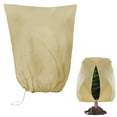 thumbnail image 1 of Plant Covers Freeze Protection, 31.4×39.4Inch Reusable Zipper-Drawstring Plant Jackets, Outdoor Plant Protectors, 1 of 4