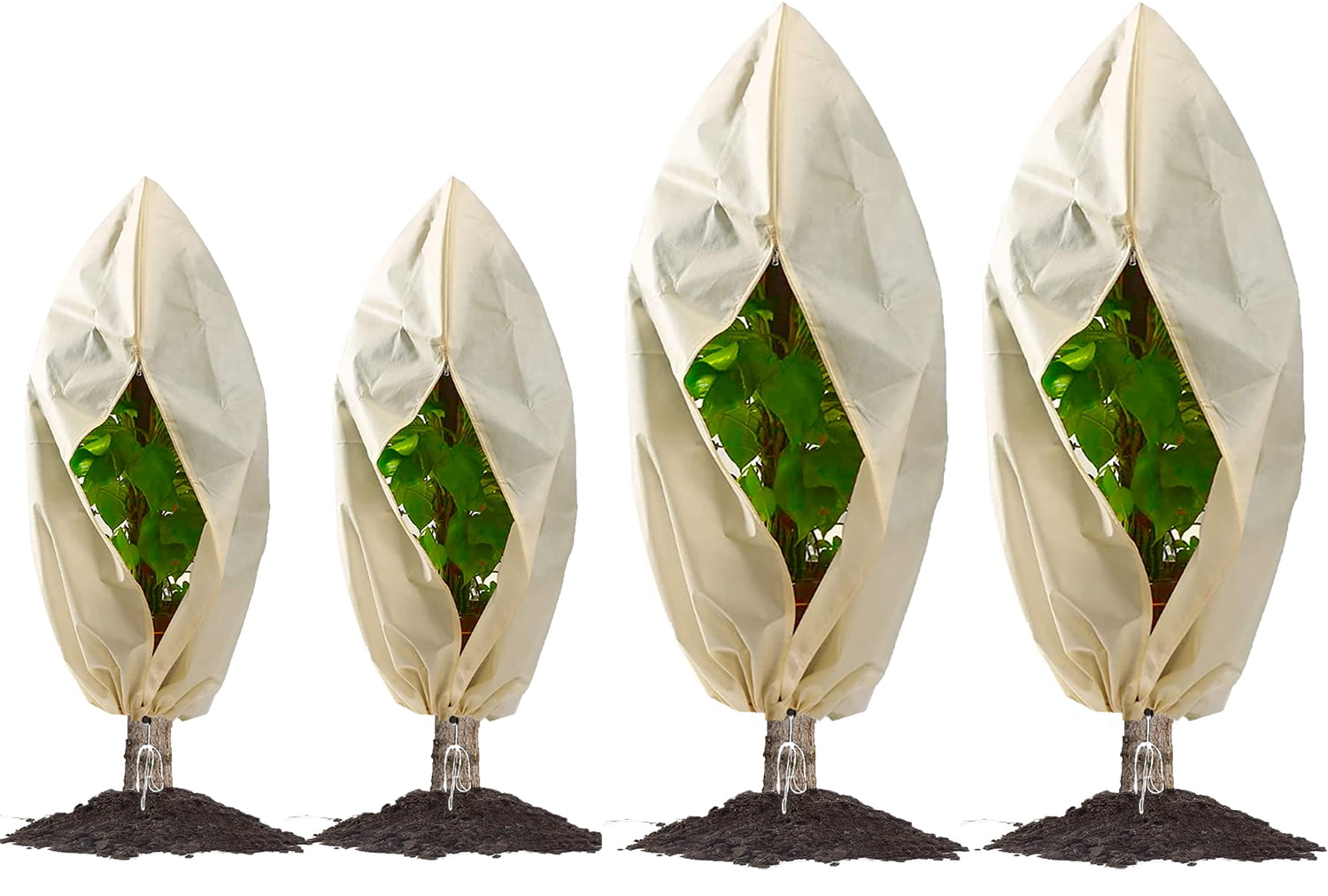 Frost covers for plants