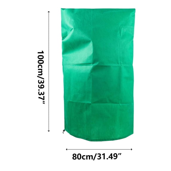 Plant Covers Freeze Protection, Heavy Duty Winter Cold Weather Frost Blankets, Garden Warm Jacket Bags with Zipper Drawstring for Outdoor Plants Shrub Fruit Tree Potted