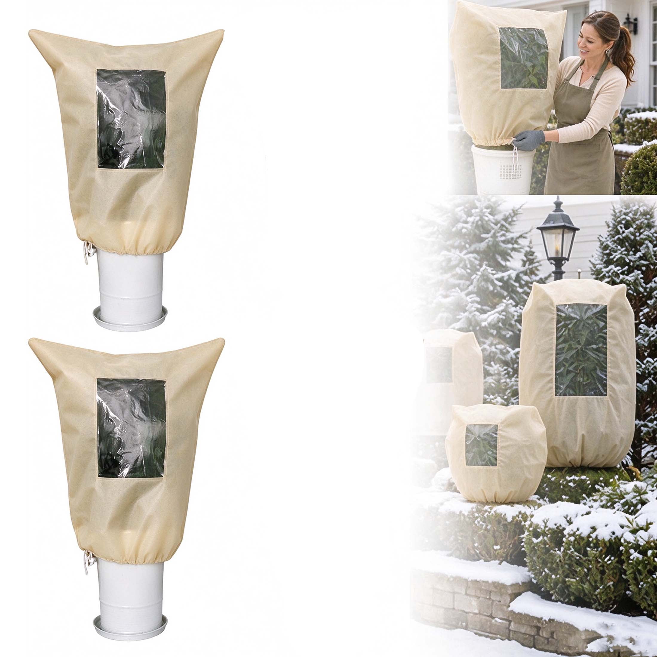 Vegetable Protector Plant Covers Freeze Protection, Plant Frost Protection Covers, Equipped ...
