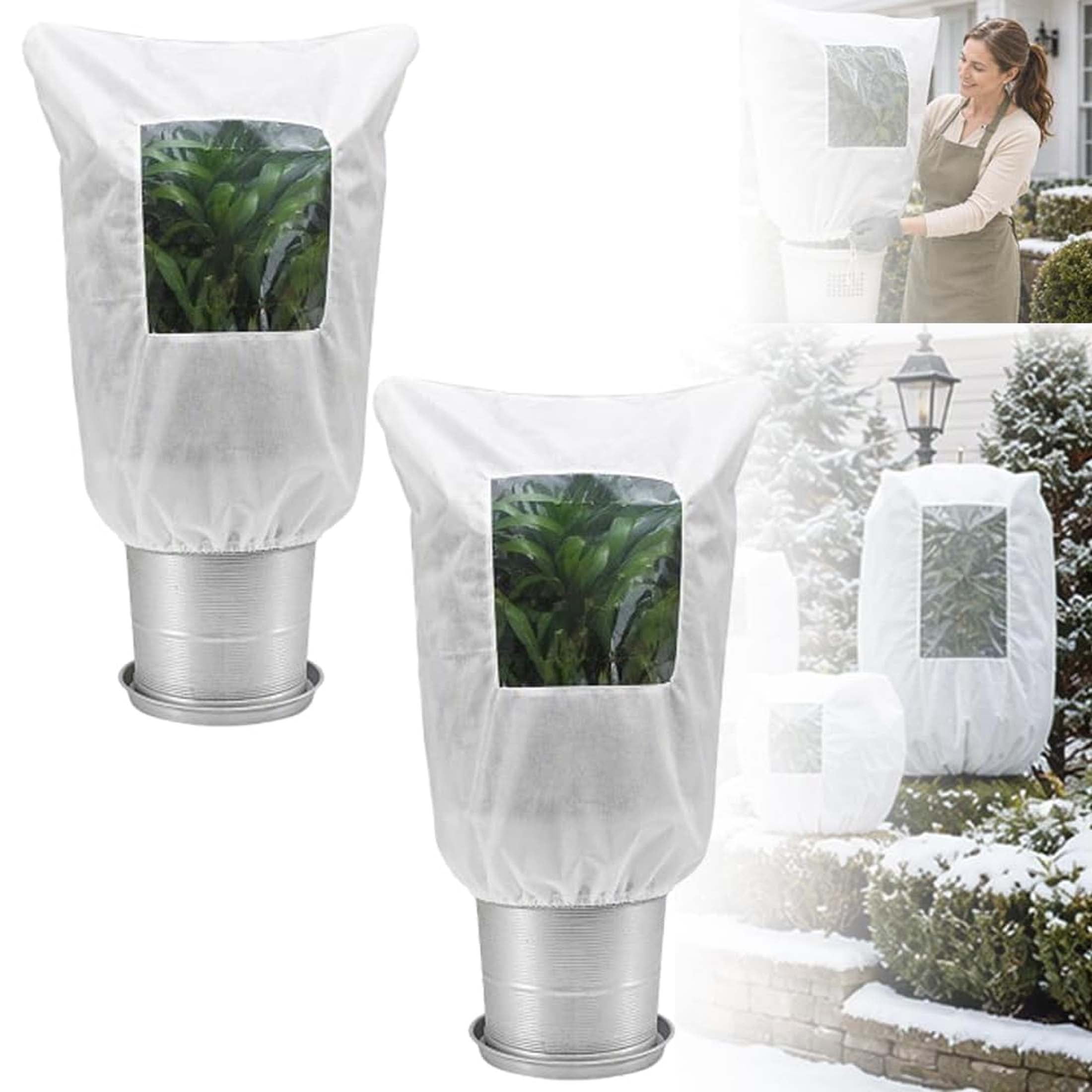 Vegetable Protector Plant Covers Freeze Protection, Plant Frost Protection Covers, Equipped ...