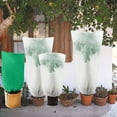 thumbnail image 1 of Plant Covers Freeze Protection with Zipper Drawstring Easy Install Remove Protects Trees Plant Frost Cover, 1 of 8