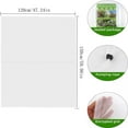 thumbnail image 1 of Plant Covers from Insects, Bird Netting Barrier for Blueberry Bushes with Drawstring Zipper Mesh Garden Netting Fruit Tree Bags Plants Net Cage for Protect Tomato Vegetable Citrus(47X59Inch), 1 of 9