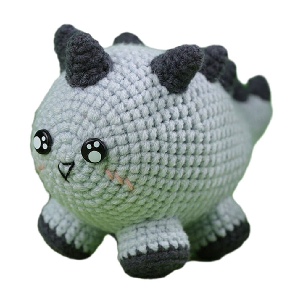 Crochet Kits Plant Crochet Yarn Set Cute Animal Crochet Kits DIY Beginners Crochet Kits with English Video Tutorials