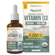 Triquetra Health Plant-D3 Organic Vitamin D3 Liquid Concentrate