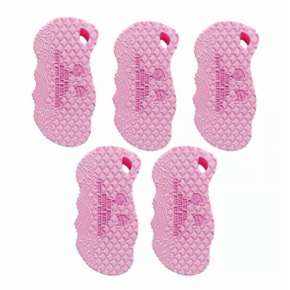 Plant Fiber Reusable Soap Pads - Natural Loofah Scrubber Antibacterial Dish Cloth Zero-Waste Kitchen Cleaning Eco Sponge(D)
