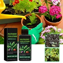 Plant Food,Accelerated Rooting Nutrient Solution 100ml Flower and Potted Plant Growth Fertilizer Liquid Root Stimulator for Indoor Outdoor Garden Plants