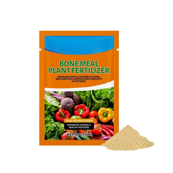 Plant Food for Indoor House Plants, Rooting Powder Plants Growth Enhancement Nutritional Powder Fertilizer, for Indoor Outdoor Bamboo Aloe Bonsai Garden Vegetables