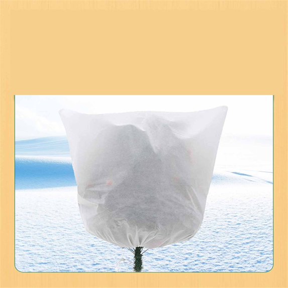 Plant Freeze Protection Cover, 24X32 Inch (0.6X0.8M) White Frost Guard, 1Pc Garden Frost Protection For Outdoor Plants Shrubs Trees Flowers