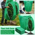 thumbnail image 1 of Plant Frost Protection Cover Reusable Thickened Nonwoven Fabric Bag for Shrubs and Small Trees Winter Insulation Barrier for Garden Plants, 1 of 5