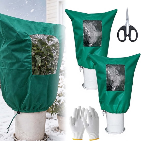 Vegetable Protector Plant Frost Protection Covers, Garden Frost Protection Cover with ...
