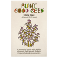thumbnail image 1 of Plant Good Seed Clary Sage Seeds - 50 Seeds for Garden & Patio, 1 of 2