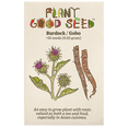 thumbnail image 1 of Plant Good Seed Company Burdock Root Seeds, Certified Organic Arctium Lappa Seeds, Non-GMO, 50 Seeds, 1 of 3