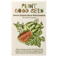 thumbnail image 1 of Plant Good Seed Sweet Dakota Rose Watermelon Seeds: Full Sun Heirloom Annual, Fast Growing Organic, 1 of 6