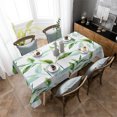 thumbnail image 1 of Plant Green Leaf Tablecloths for Dining Table Waterproof Rectangular Table Cover for Kitchen Living Room, 1 of 5
