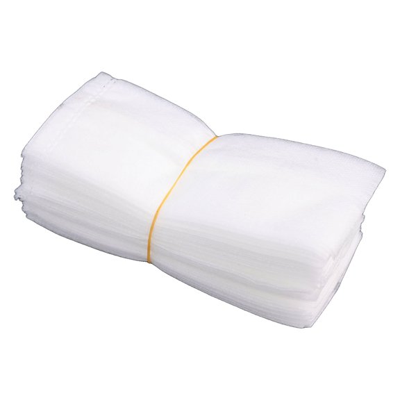 Plant Grow Bags 100 Pack Non-Woven Fabric Nursery Pots Biodegradable Seedling Containers for Garden Vegetables Flowers Saplings Transplanting Multiple Sizes White Breathable Eco-Friendly
