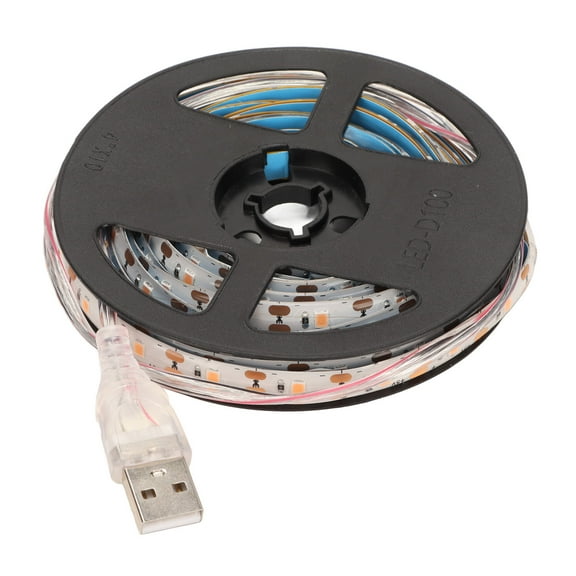 Plant Grow Light Strip Full Spectrum Waterproof USB Powered LED Growth Lamp for DIY Hydroponic Tent 5V 3 Meters / 9.8ft