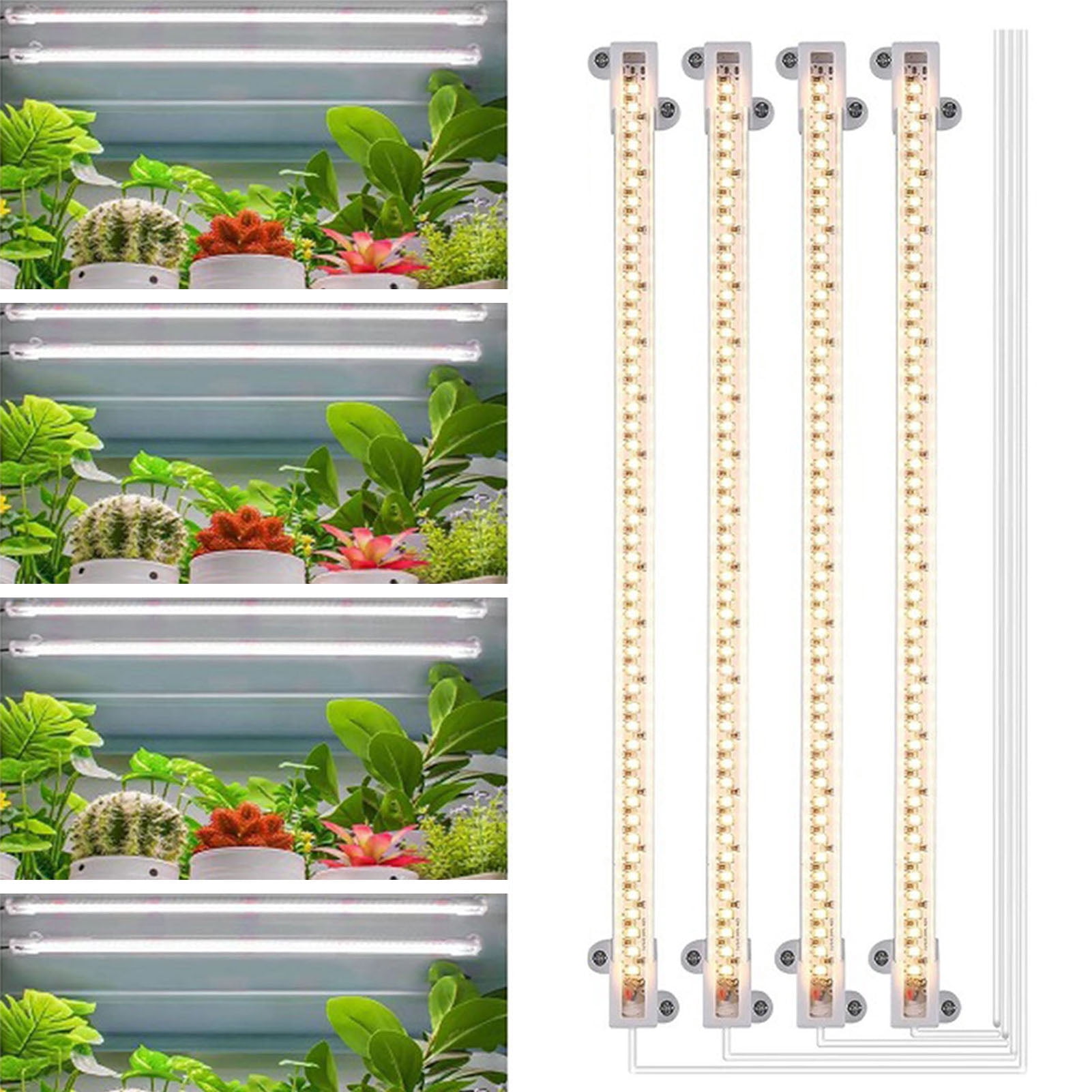 Plant Grow Light with Auto Timer Dimmable PlugPlay Simple Installation