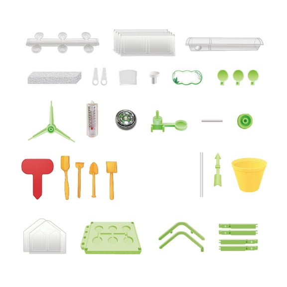 Plant Growing Science Set with Clear Greenhouse for Educational Experiments and Motor Skills