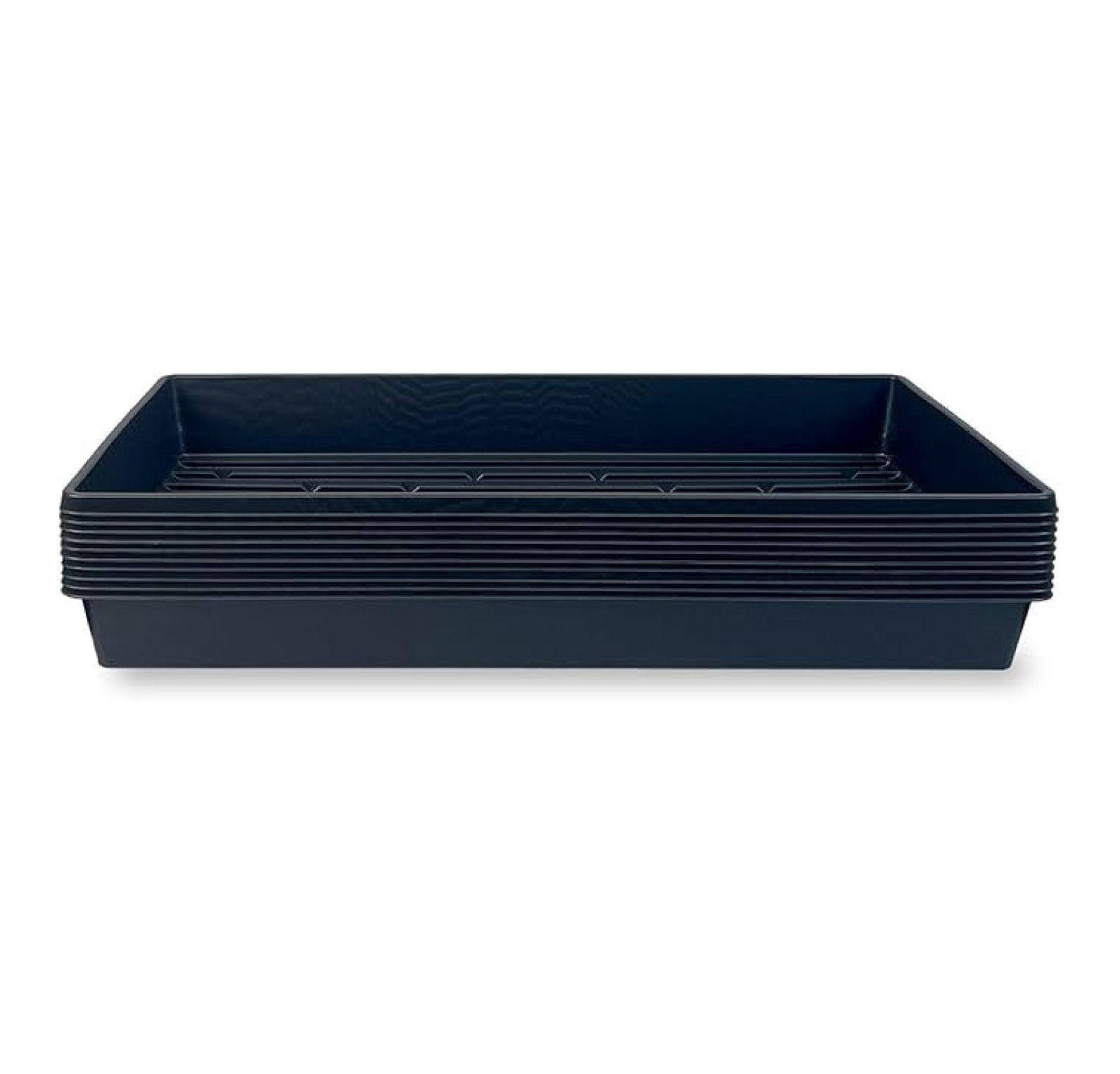 Plant Growing Trays No Drain Holes XYT 20x10-Inch for Seed Starter Indoor Microgreens 10 Pack