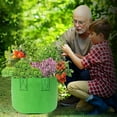 thumbnail image 1 of Growth Bags Breathable Non Woven Aeration Fabric Growth Pots Gardening Containers with Handles for Gardening Nursery Vegetable, 1 of 6