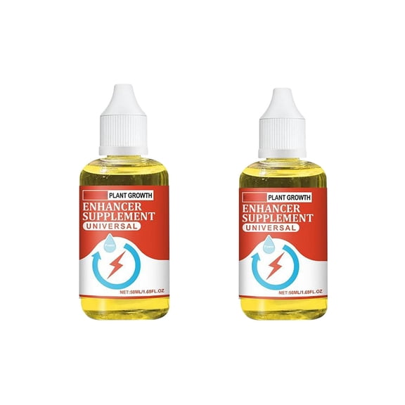 Plant Growth Enhancer Supplement,2pcs Take Root Rooting Hormone,Household Flower And Plants Nutrient Solution-Universals Nutrient Agent For Vegetative And Pre-Flowering 50ml.