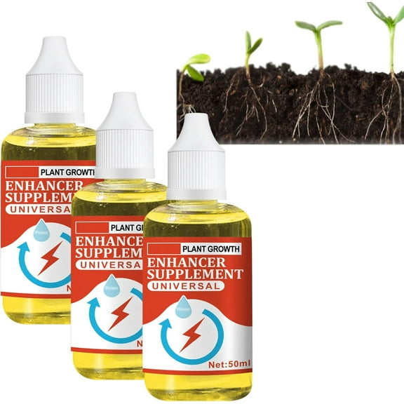 Plant Growth Enhancer Supplement,50ml Take Root Rooting Hormone,Take Root,Rooting Hormone for Cuttings,Promotes Rooting, Grow New Plants from Cuttings (3PC)