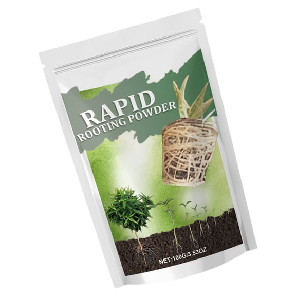 Plant Growth Nutrient Supplement Powder for Root Development and Soil Enrichment 100g Ideal for Home Gardening and Agriculture