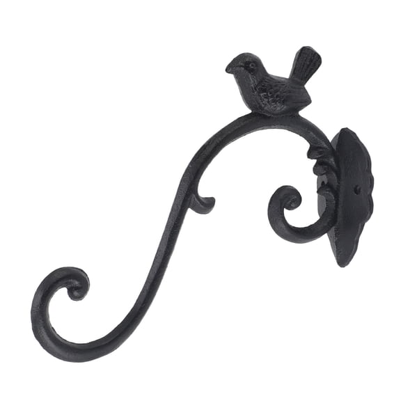 Plant Hanger Hanging Iron Bracket Wall Hook for Bird Feeder Lantern Wind Chime Flower Basket