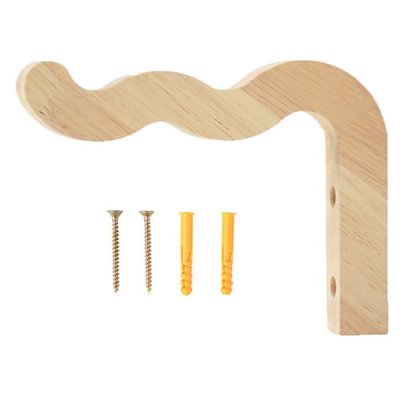 Plant Hanger Hook,Wooden Indoors Outdoor Wall Hanger Bracket for Flower Pots Bird Feeder Wind Chimes