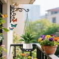 thumbnail image 1 of Plant Hanger Indoor Outdoor, Hanging Planter for Indoor Outdoor Plants, Hanging Plant Holder Shelf, Plant Hanging Basket, Decorative Metal Flower Holder, 1 of 6