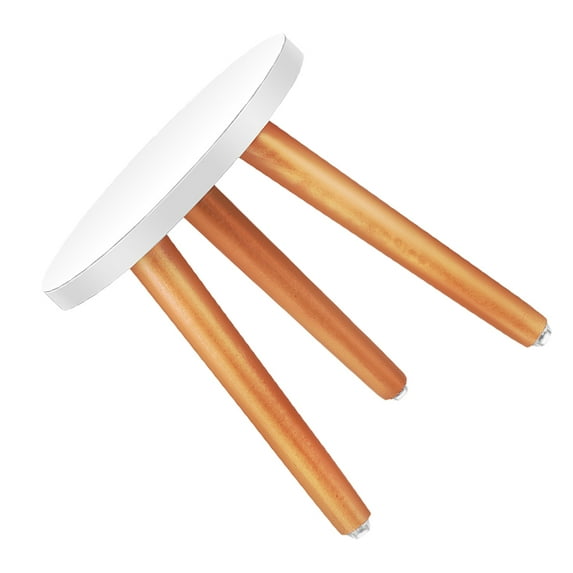 TABLZONE Space Saving Lightweight Chinese Style Wooden Flower Holder Stand for Indoor Use 1Pcs