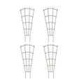 thumbnail image 1 of Plant Indoor Plant Pot ,Plastic Large Pots For Plants Indoor ,Plant Supports For Garden For Climbing Plants 40cm Plant Supports For Garden For Climbing Plants In Pots Indoor Black(4PCS), 1 of 8