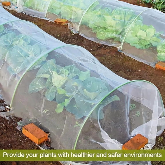 Plant Insect Network 60 Mesh Protective Covering Film for Fruits and Vegetables Flower Greenhouse Insect Bird Net Parts