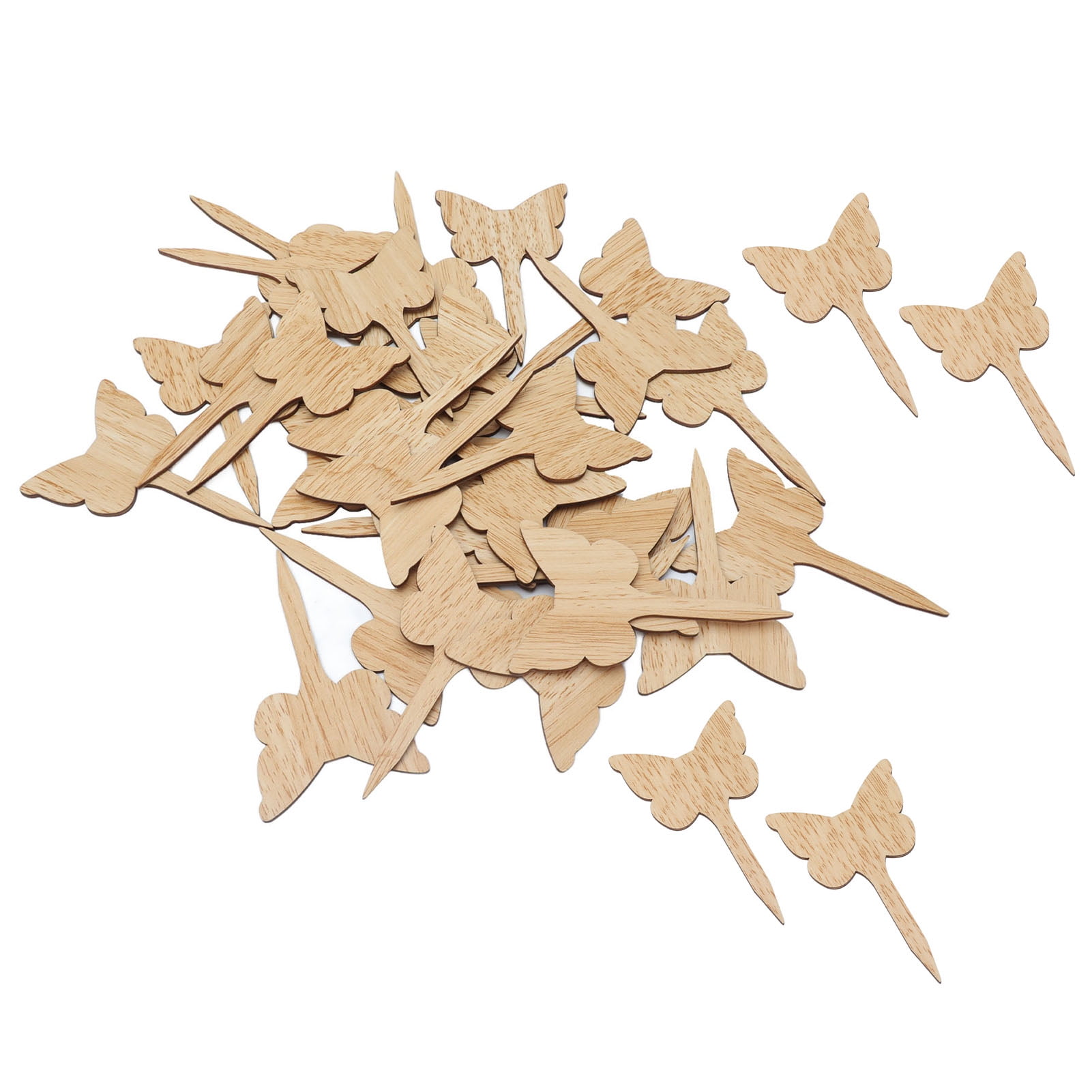 Plant Label, Potted Plant Sign Exquisite Wood Recyclable Eco Friendly