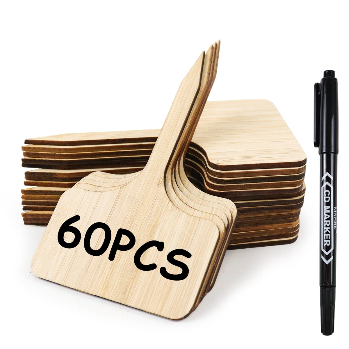 Kabuer Bamboo Plant Labels
