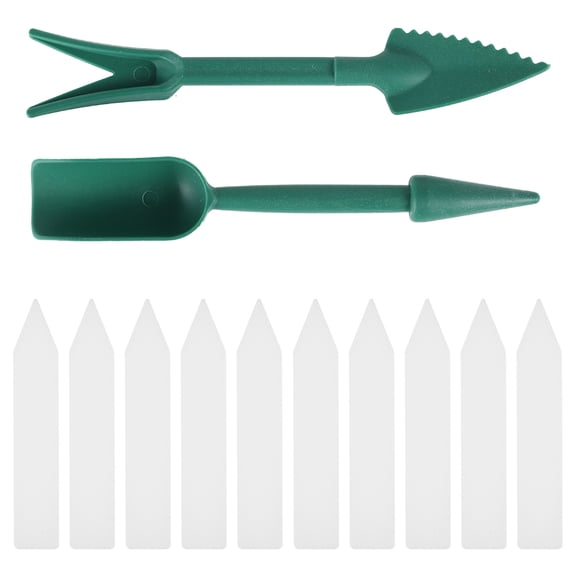 Plant Labels Transplanter Gloves Set Seed Pots Seedling Starter Trays Greenhouse Seeding Germination,no gloves