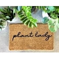 thumbnail image 1 of Plant Lady Doormat, Doormat, Funny Doormat, Non Slip Floor Mat for Home Bathroom Kitchen Entrance 18 x 30 inch, 1 of 4