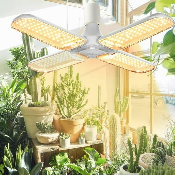 Plant Lights, LED Grow Lights for Indoor Plants, Heat dissipation and IP54 Waterproof, 500W Full Spectrum Grow Light Plant Lights