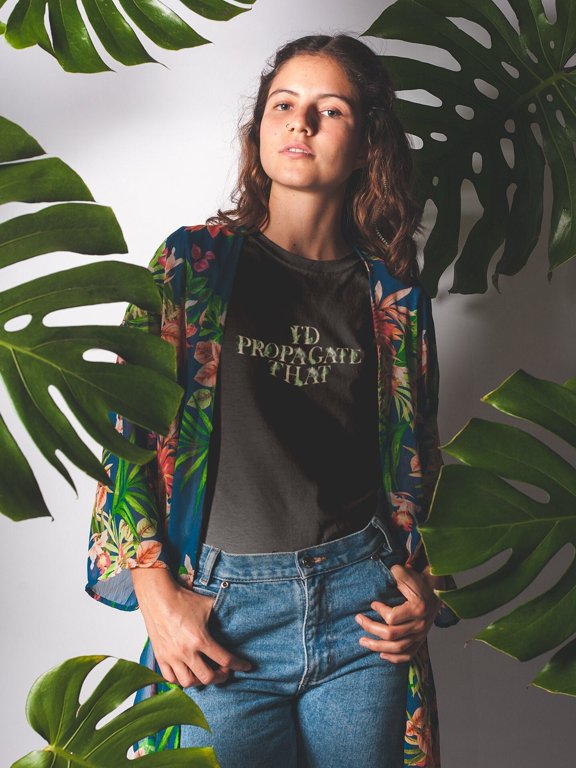 Plant Lover Shirt Gardener Gift For Mom Id Propagate That Propogate Succulent Botanical Flower House Gardening Wife Cactus Birthday Floral