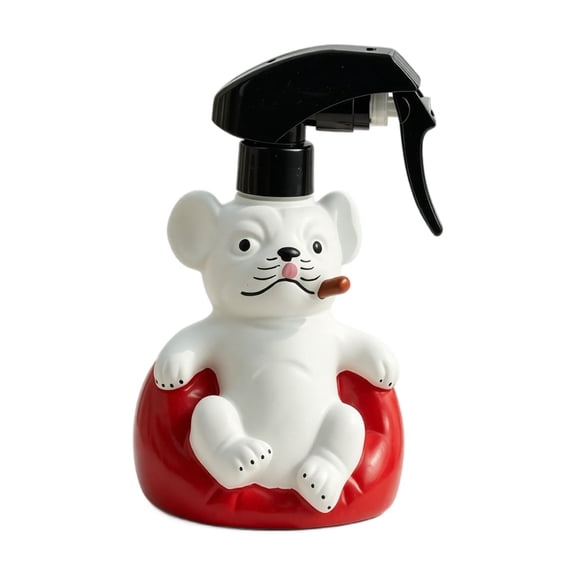 Plant Mister Water Spray Bottle,Creative and Cute Dog Fine Mist Spray Bottle,Cute Home Decor Practical Housewarming Gift Of Plant Spray Bottle Watering Kettle,Black