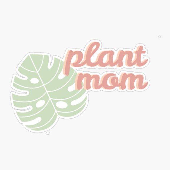 Plant Mom Houseplant Botanical Parent Sticker