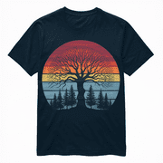 ZHW Plant More Trees to Save The Planet Earth Day Environment Graphic T-Shirt for Men & Women