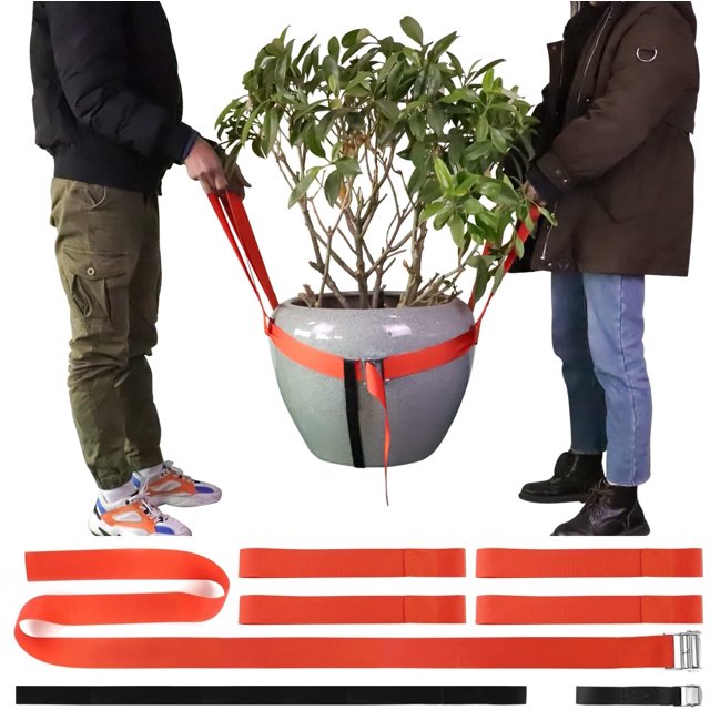 Plant Moving Straps Garden Lifting Dolly for Heavy Potted, Flower Pots