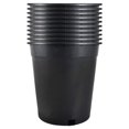 Plant Nursery Pot 10Pack 3.6 Gallon Plastic Garden Planter Pots Flower
